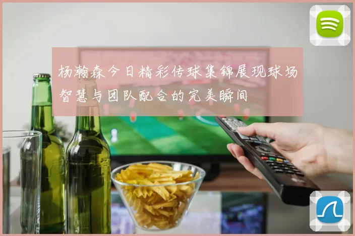 杨瀚森今日精彩传球集锦展现球场智慧与团队配合的完美瞬间